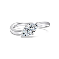 Anello Donna in Argento Moissanite RJTUR14